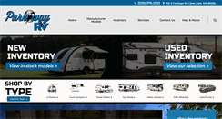 Desktop Screenshot of parkwayrv.com